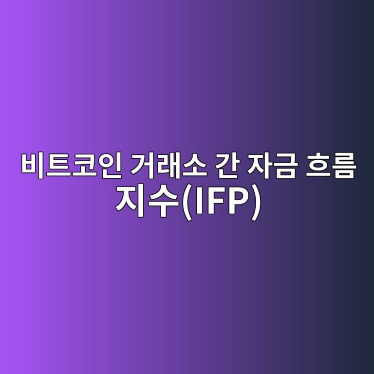 비트코인 거래소 간 자금 흐름 지수(IFP)로 시장 유동성과 추세 전환 분석하기 3 ebb984ed8ab8ecbd94ec9db8 eab1b0eb9e98ec868c eab084 ec9e90eab888 ed9d90eba684 eca780ec8898ifp 1786769128
