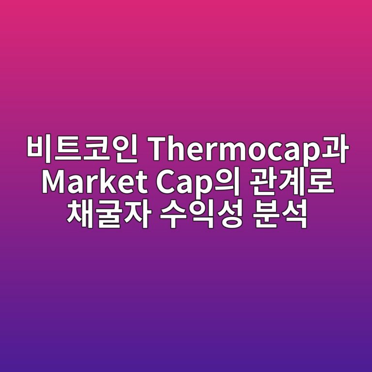 비트코인 Thermocap과 Market Cap의 관계로 채굴자 수익성 분석하기 4 ebb984ed8ab8ecbd94ec9db8 thermocapeab3bc market capec9d98 eab480eab384eba19c ecb184eab5b4ec9e90 ec8898ec9db5ec84b1 ebb684ec849d 1787797916