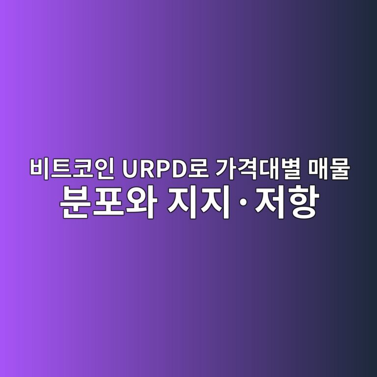 비트코인 URPD로 가격대별 매물 분포와 지지·저항 분석하기 6 ebb984ed8ab8ecbd94ec9db8 urpdeba19c eab080eab2a9eb8c80ebb384 eba7a4ebacbc ebb684ed8facec9980 eca780eca780c2b7eca080ed95ad 1787797735