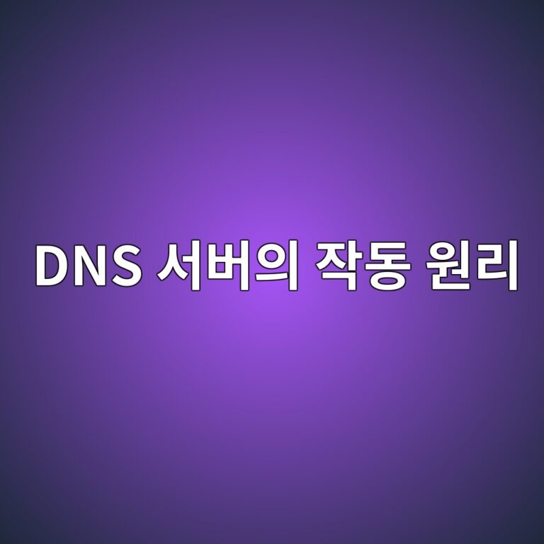 DNS 서버의 작동 원리: 웹사이트 주소를 IP 주소로 바꾸는 과정 8 dns ec849cebb284ec9d98 ec9e91eb8f99 ec9b90eba6ac 1792803130