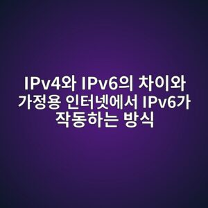 IPv4와 IPv6의 차이와 가정용 인터넷에서 IPv6가 작동하는 방식 7 ipv4ec9980 ipv6ec9d98 ecb0a8ec9db4ec9980 eab080eca095ec9aa9 ec9db8ed84b0eb84b7ec9790ec849c ipv6eab080 ec9e91eb8f99ed9598eb8a94 ebb0a9ec8b9d 1791007729
